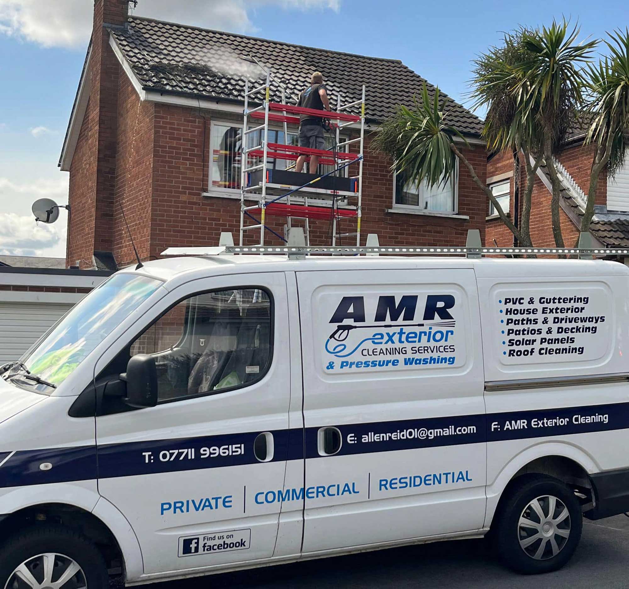 Roof Driveway Bin uPVC cleaning North Down Belfast AMR Exterior Roof Driveway Bin uPVC cleaning North Down Belfast AMR Exterior